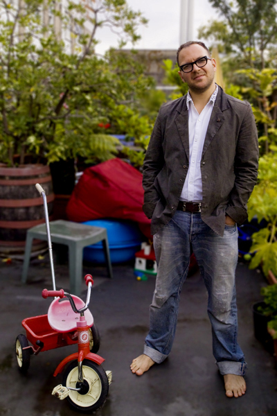 Cory Doctorow, writer, London