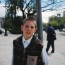 Boy and cross, Seville